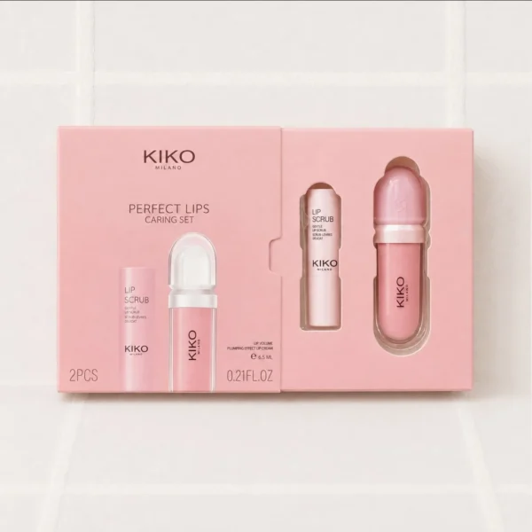 پک مراقبت از لب ۲ عددی صورتی کیکو Kiko - Image 3