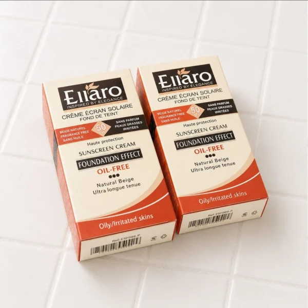 کرم ضد آفتاب رنگی SPF50 الارو Ellaro - Image 3